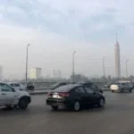 كثافات مرورية في شوارع القاهرة والجيزة