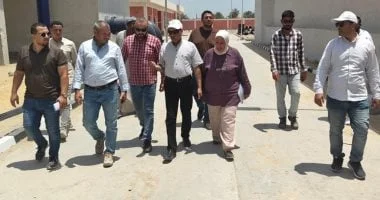 وزيرة الإسكان تتابع مشروعات مياه الشرب والصرف الصحي