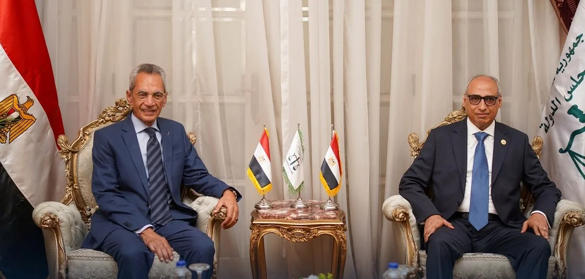 زيارة تهنئة من وزير الشئون النيابية لرئيس مجلس الدولة