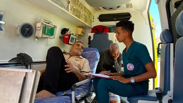 الهلال الأحمر المصري يدعم الجرحى الفلسطينيين في رفح