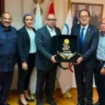 ياسر إدريس يستقبل وفد اتحاد اللجان الأولمبية الأفريقية