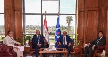 تعزيز التعاون لتطوير موانئ السويس