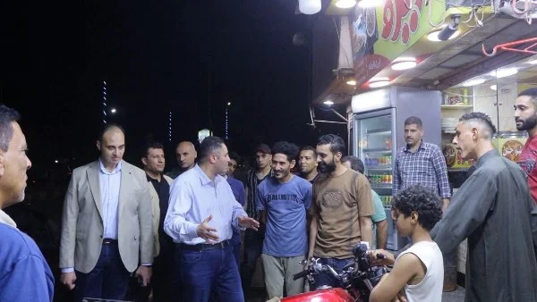 جولة مفاجئة لمحافظ دمياط في الزرقا