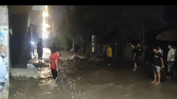 انفجار ماسورة مياه يغرق منازل في قليوب