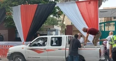 وصول صناديق امتحانات الكيمياء والجغرافيا بالجيزة