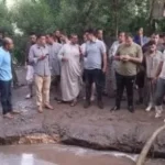 إصلاح كسر مفاجئ بخط مياه رئيسي في قليوب