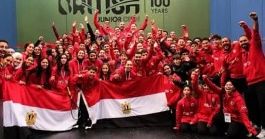 بعثة الاسكواش تستعد للسفر إلى كندا للمشاركة في البطولة العالمية