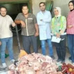 385 مخالفة تموينية بسوهاج وضبط لحوم فاسدة
