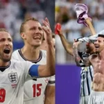 تردد قناة نقل مباراة الأرجنتين وإنجلترا في كأس العالم