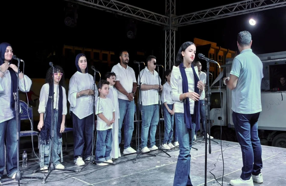 فعاليات المسرح المتنقل بمركز شباب الشواشنة