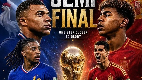 قمة فرنسا وإسبانيا في نصف نهائي كأس العالم 2026