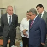 زيارة محافظ الدقهلية ورئيس هيئة الاستعلامات لمكتبة مصر العامة