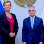 وزير العدل يستقبل رئيسة بعثة الاتحاد الأوروبي في مصر