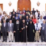 الأنبا إبراهيم إسحق يستقبل رابطة المعاهد اللاهوتية