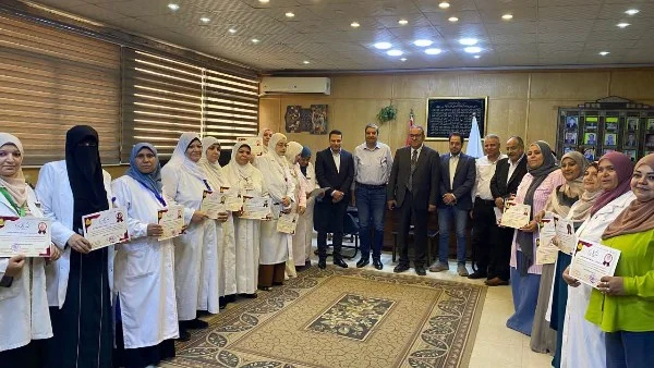 تكريم العاملين المثاليين في مستشفيات جامعة الزقازيق