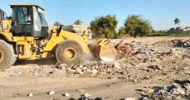 رفع 70 طناً من المخلفات في جهينة