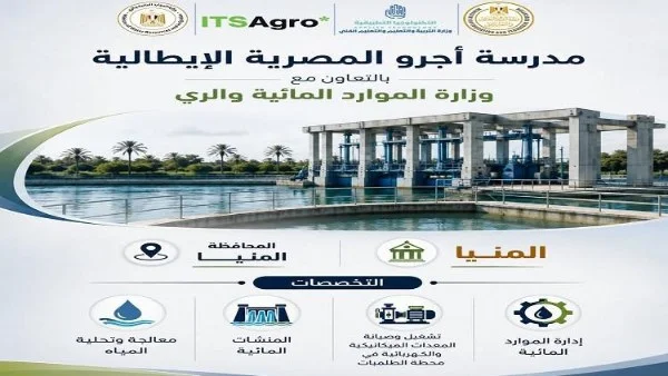مدرسة "أجرو المصرية الإيطالية" للتكنولوجيا التطبيقية في المنيا