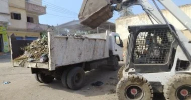 رفع 2048 طن من القمامة وتحرير 210 محاضر بكفر الشيخ