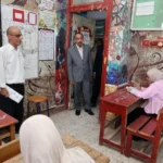 محافظ سوهاج يتفقد لجان امتحانات الثانوية العامة