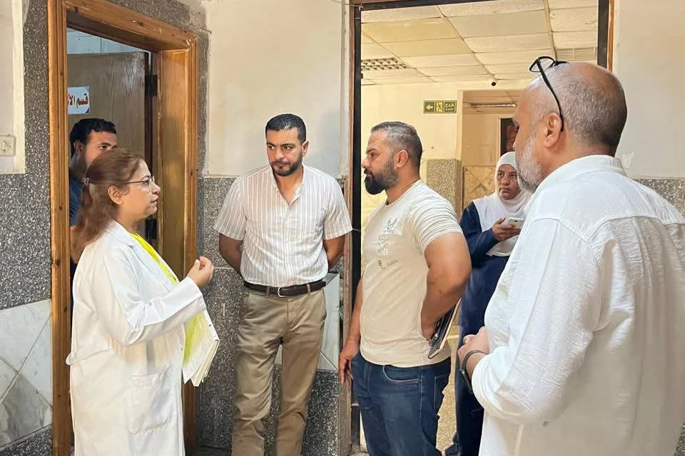 جولة ميدانية في مستشفى سفاجا المركزي