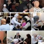 قافلة طبية مجانية من جامعة بنها لأهالي قرية نقباس