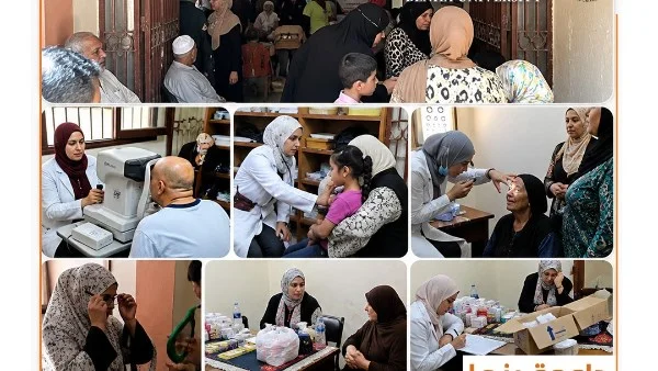قافلة طبية مجانية من جامعة بنها لأهالي قرية نقباس
