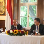 وزير الخارجية يلتقي الجالية المصرية في فيينا