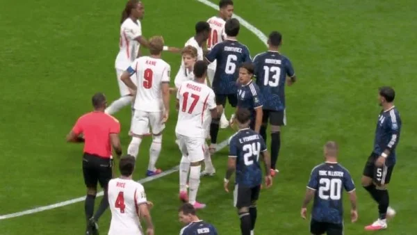 مشادة بين باريديس وبيلينجهام قبل مواجهة الأرجنتين وإنجلترا