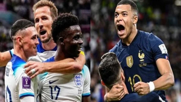 موعد مباراة إنجلترا وفرنسا في كأس العالم 2026