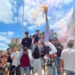 احتفالات طلاب الثانوية العامة بالإسكندرية بنهاية الامتحانات