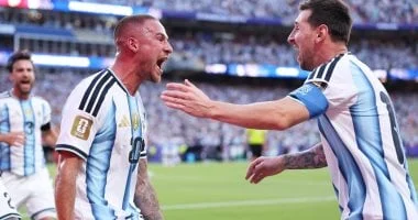 ماك أليستر يدخل تاريخ المونديال برقم قياسي جديد