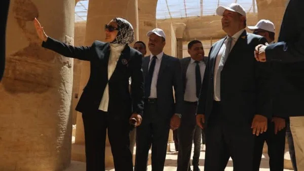 جولة تفقدية للمشروعات الخضراء في الوادي الجديد