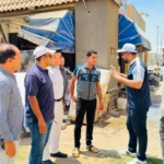 حملة مفاجئة لإزالة الإشغالات في العبور الجديدة