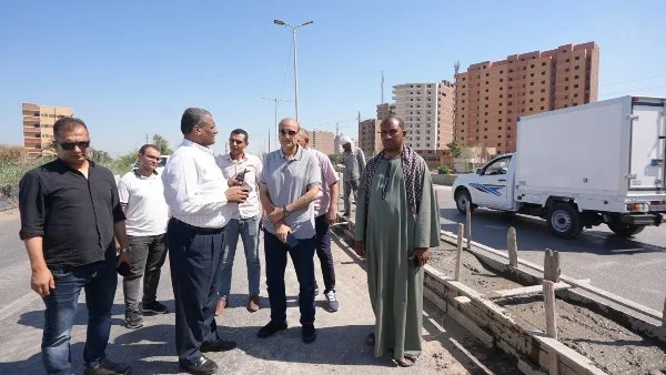 تطوير الطريق الدائري في أسيوط
