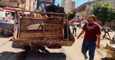 إزالة 2076 حالة إشغال في الإسكندرية