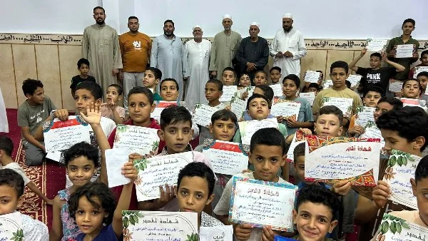 تكريم 200 طفل لانتظامهم في صلاة الفجر بالمنوفية