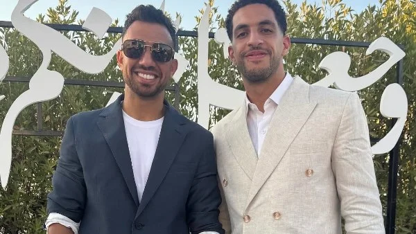 تهنئة تريزيجيه لمصطفى شوبير بعقد القران