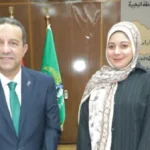محافظ المنوفية يكرم الطالبة ندى ابنة الباجور