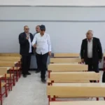 محافظ المنيا يتابع تجهيزات توسعات مدرسة بني مهدي