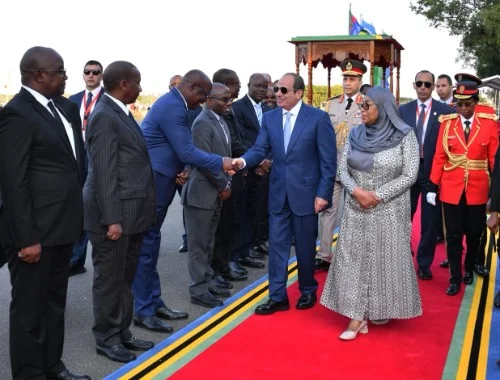 صور زيارة الرئيس السيسي إلى تنزانيا