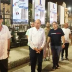محافظ المنيا يتفقد مشروعات تطوير المدينة ويوجه بإزالة الإعلانات المخالفة