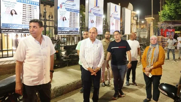 محافظ المنيا يتفقد مشروعات تطوير المدينة ويوجه بإزالة الإعلانات المخالفة