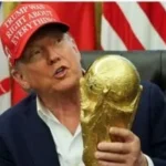 ترامب يسلم كأس العالم في نهائي إسبانيا والأرجنتين