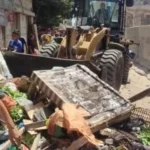 إزالة الإشغالات والتعديات بشرق الإسكندرية