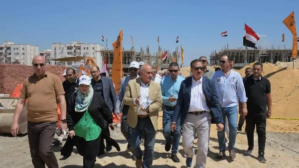 متابعة مشروع 111 عمارة سكنية في بورسعيد