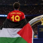لامين يامال والعلم الفلسطيني في مونديال 2026