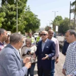 متابعة مشروعات تطوير البنية التحتية بالأقصر