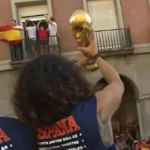 احتفالات مدريد بتتويج إسبانيا بكأس العالم 2026