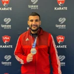 حازم أحمد يتوج بذهبية بطولة الولايات المتحدة للكاراتيه