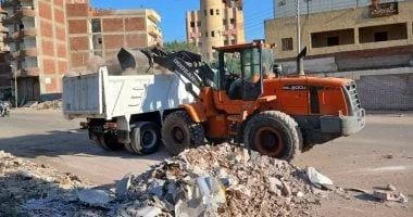 رفع 2025 طنا من القمامة وتحرير 280 محضرا بكفر الشيخ